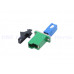 AD-E2AF-SCM-SM E2000APC母頭轉SCUPC公頭轉接頭 光纖適配器E2000/APC-SC光纖轉換接頭光纖衰減器高品質光纖耦合器 E2000母轉公光纖轉接頭